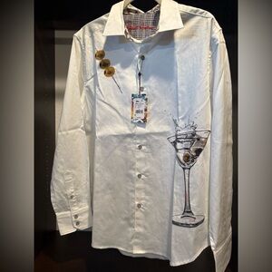 Robert Graham Limited Edition Cocktail Series Martini Glass Design